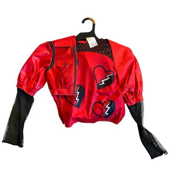 Disney Descendants Red Costume Disguise Small 4-6X NEW Halloween - Picture 3 of 6